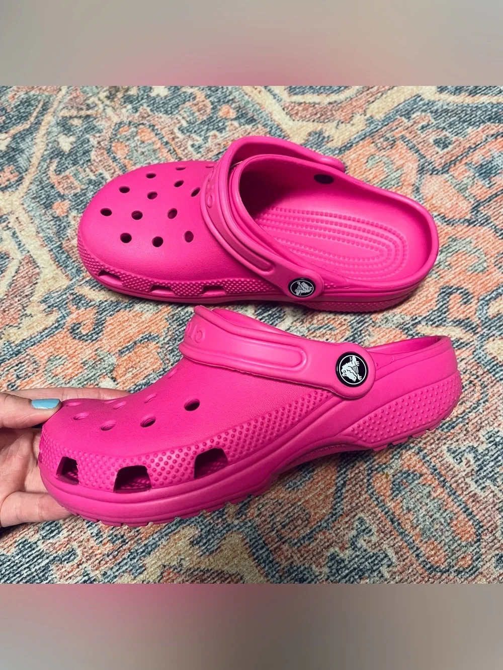 CROCS Kids/Junior Classic Clog - Hot Pink